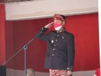 Wakil Wali Kota Pagaralam Bertindak Sebagai Inspektur Upacara Penurunan Bendera (HUT RI) ke-76