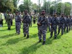 Komandan Pangkalan TNI AL Banyuwangi dan Prajurit Laksanakan Apel Gelar Pasukan PAM VVIP