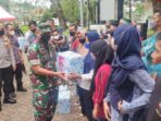 Dandim 0413/Bka Bersama Kapolda Babel Tinjau Vaksinasi Massal Serentak Seluruh Indonesia