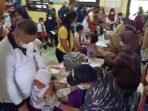 300 Anak SD Tervaksin oleh Serbuan Maritim TNI AL Lanal Babel