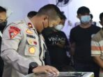 Miras Dibabat Abis Patroli KRYD Polres Subang