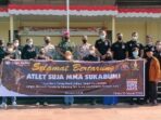 Danpuslatpur Marinir-6 Antralina Hadiri Pelepasan Atlit Mix Martial Arts SUJA Sukabumi