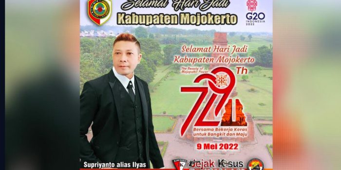 Selamat Hari Jadi Kabupaten Mojokerto ke-729 Tahun 2022