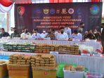 Polda Lampung musnahkan 171,5 kg Sabu