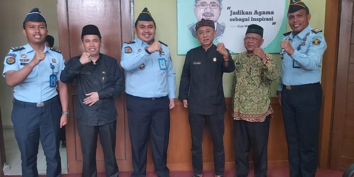 Jajaran Rutan Kelas I Bandung Provinsi Jawa Barat Menyambangi Kantor Kemenag Kota Bandung 