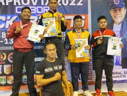 Membanggakan, Dua Personel Polres Pringsewu Sabet Medali Emas dan Perunggu Pada Porprov Lampung