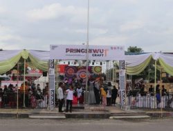 Polres Pringsewu Terjunkan Ratusan Personel Amankan Event Pringsewu Craft