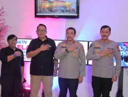 Wakapolda Lampung Bersama Humas Jajaran Polda Lampung kunjungi JAK TV, ini Merupakan Langkah Awal Sinergi