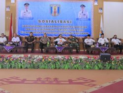 Raden Adipati Surya Membuka Kegiatan Sosialisasi Pemelihan Kepala Kampung Serentak Bagi 118 Kampung Se- Kabupaten Way kanan .