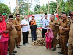 Pemkab Lampung Selatan dan Baznas Kolaborasi Bantu Pembangunan Rumah Roboh di Kecamatan Sragi