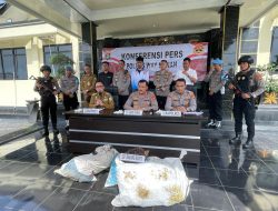 Ungkap Kasus Curat Tandan Sawit di PT. AKG Way Kanan, Polisi Tetapkan Empat Tersangka