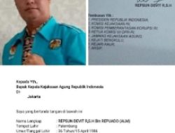Mantan Kasek Bawaslu Lapor ke Kajagung RI, Minta Kasus Korupsi Bawaslu Kaur Dibuka Kembali