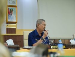 Rapat Pemegang Saham (RUPS) PT. Bank Perkreditan Rakyat Perseroda di Pinpin Langsung Wakil Bupati Inhil H.Syamsuddin Uti