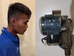 Polsek Kota Agung Tangkap Seorang Pencuri Mesin Pompa Air dan DPO Pelaku Lainnya