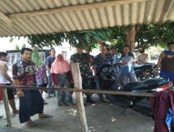 Anjangsana Babinsa Koramil 431-02/Mentok dengan Ketua Rt 02 Dusun 1 Desa Belo Laut