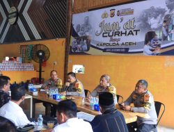 Jumat Curhat Perdana, Kapolda Aceh Jawab Keresahan Masyarakat terkait Rohingya