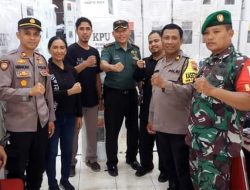 Sinergi TNI-Polri Jaga Keamanan Dan Ketertiban Pemilu 2024 Di Kota Semarang