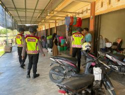 SatSamapta Polres Aceh Jaya Melaksanakan Patroli yang Ditingkatkan dalam Menjaga Harkamtibmas di Tempat Publik