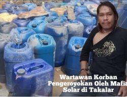 Bos Mafia BBM Solar “Keroyok Wartawan di SPBU Kalappo Kabupaten Takalar