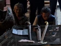 Kapolsek Muara Kelingi Ngamuk, Para pelaku sabung ayam di tangkap bawah sajam