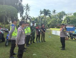 Polsek Kerambitan laksanakan Pengamanan Anniversary Komunitas Rider 2 Tak Tabanan