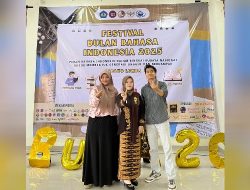 Rina Puspita, Mahasiswa Ilmu Komunikasi UM Kotabumi Raih Juara 1 Lomba Baca Puisi di Unila