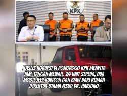 KPK Sita Jeep Rubicon, BMW, Dokumen Terkait Kasus Gratifikasi Bupati Ponorogo Sugiri Sukoco